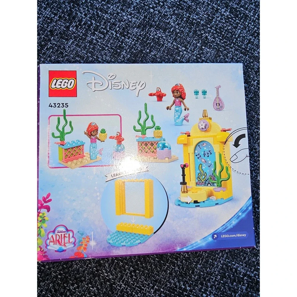 LEGO Disney Princess Ariel's Music Stage 43235 Building‎ Toy Set 60 Pieces New